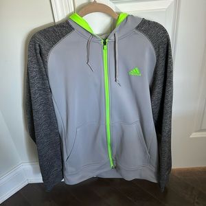 Adidas Zip Up Hoodie Mens Size Large